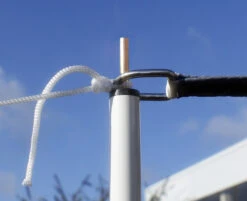 Sail Shade Pole Kit 2.5m - With Guy Rope