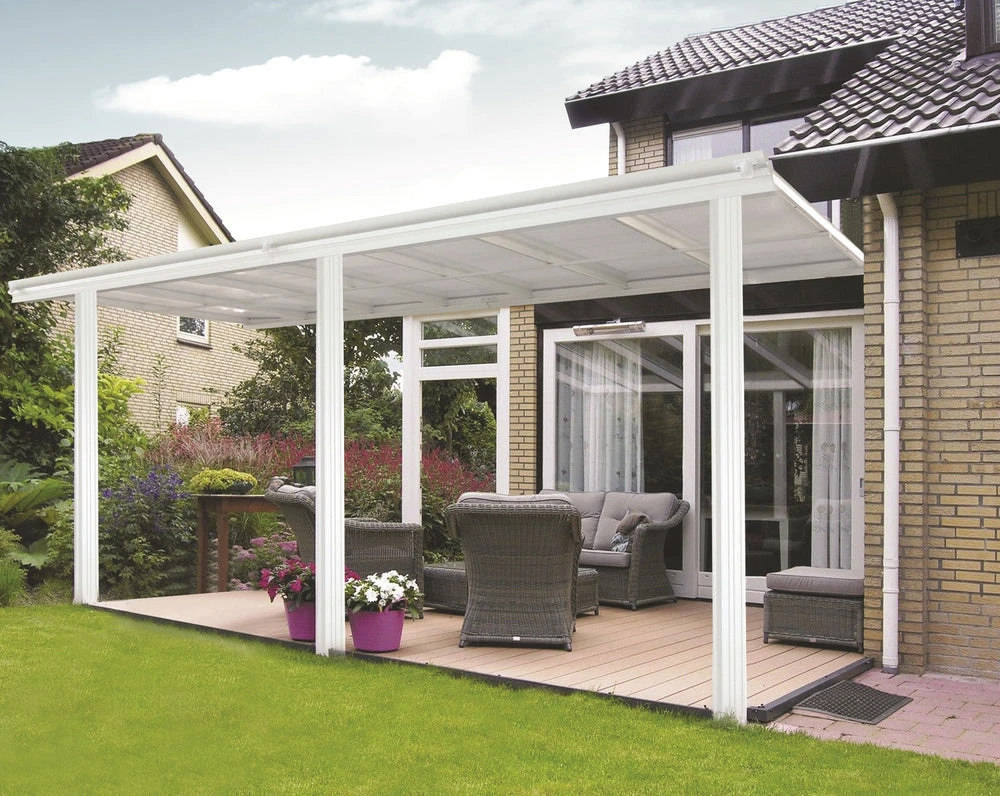 16ft X 10ft White Veranda Garden Canopy - Primrose™ 1 16ft X 10ft White Veranda Garden Canopy - Primrose™