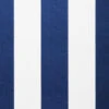 Blue And White Polyester Cover For 4.5m X 3m Awning Includes Valance