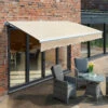 3.0m Budget Manual Awning, Ivory