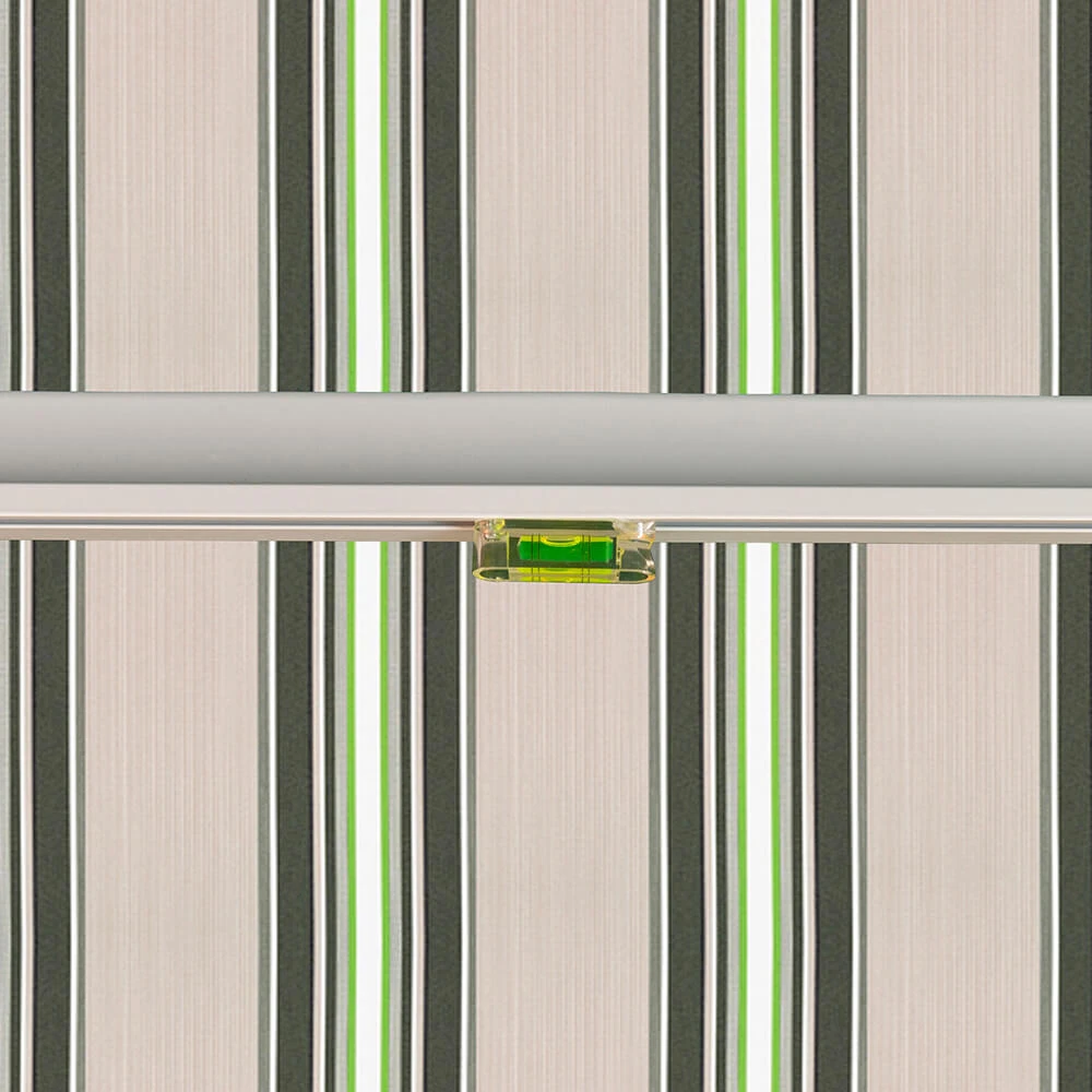 4.0m Budget Manual Awning, Multi Stripe 6 4.0m Budget Manual Awning, Multi Stripe - Image 6