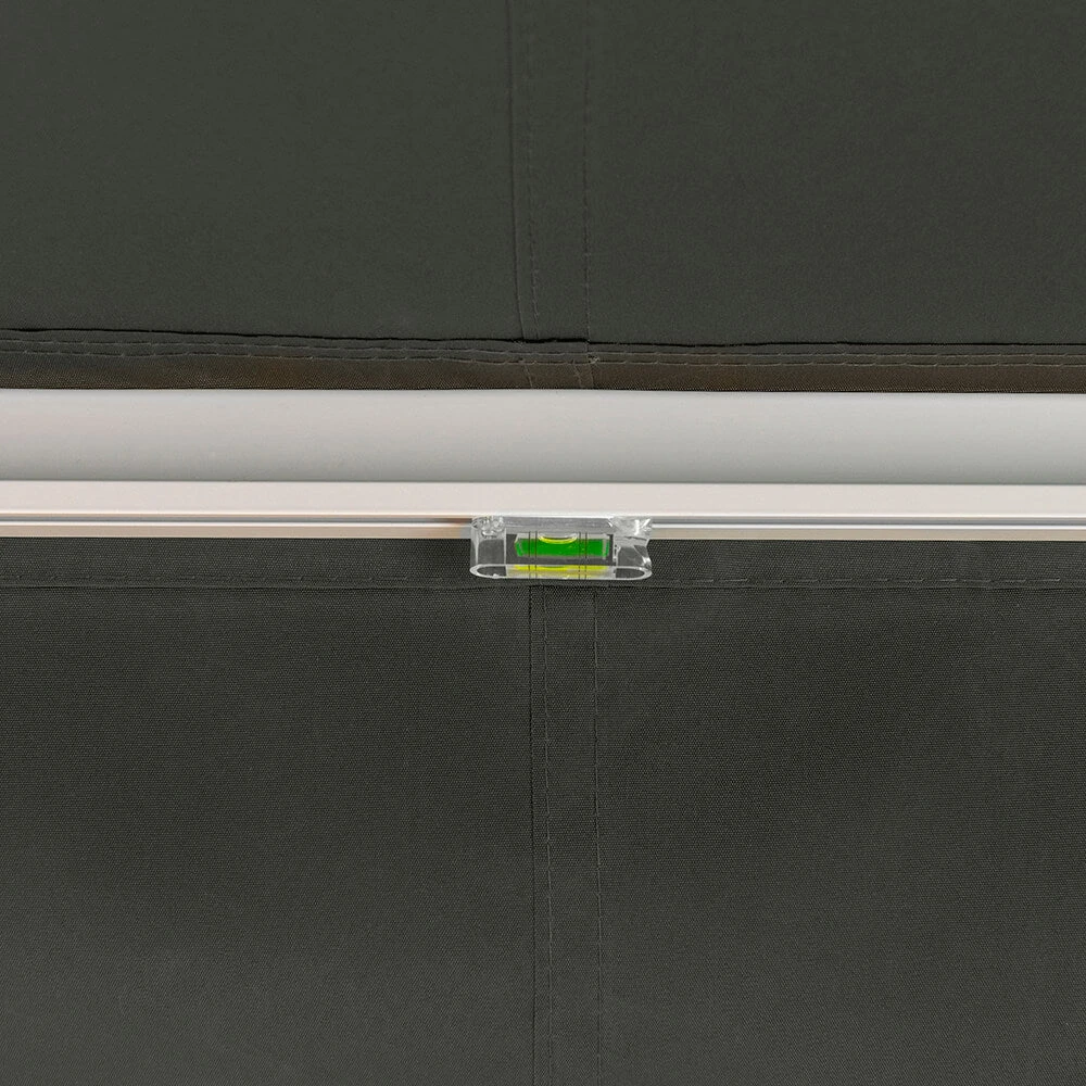 3.5m Budget Manual Awning, Charcoal 6 3.5m Budget Manual Awning, Charcoal - Image 6