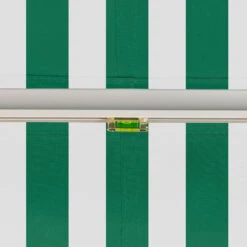 2.0m Budget Manual Awning, Green And White -Primrose Awnings Budget green and white sml 5 78b87381 07d0 4be8 8b75 05575eb3991a