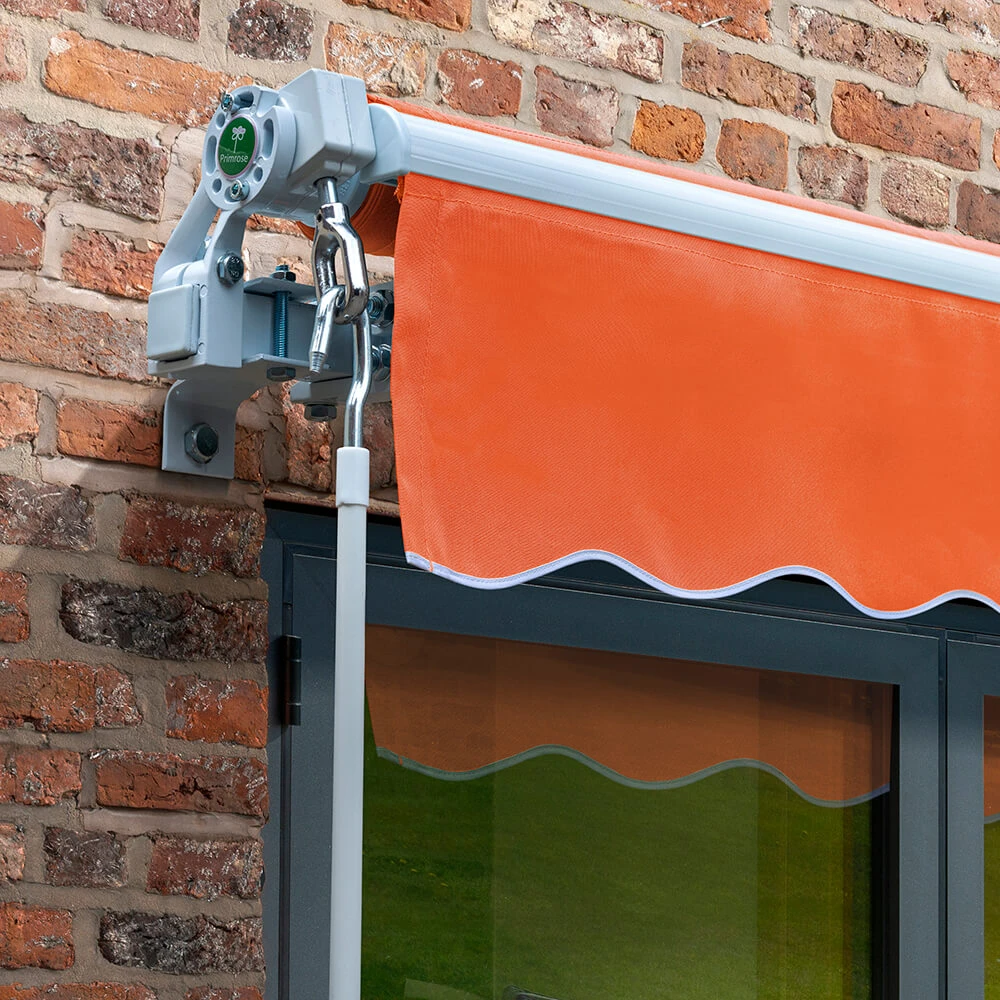 3.5m Budget Manual Awning, Terracotta 2 3.5m Budget Manual Awning, Terracotta - Image 2