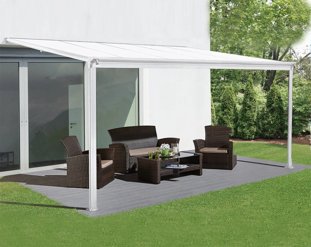 10ft X 10ft White Veranda Garden Canopy - Primrose™ 1 10ft X 10ft White Veranda Garden Canopy - Primrose™