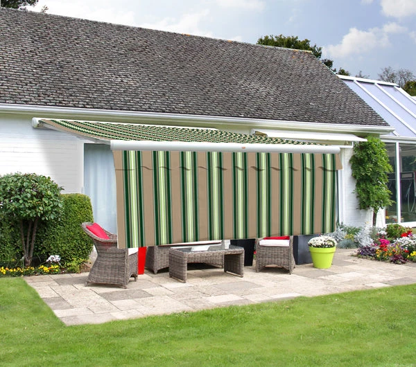 4m Dropdown Multi Stripe Valance (1m Drop) 1 4m Dropdown Multi Stripe Valance (1m Drop)