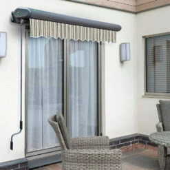 4.0m Full Cassette Electric Multistripe Awning (Charcoal Cassette) 9 4.0m Full Cassette Electric Multistripe Awning (Charcoal Cassette) -Primrose Awnings Full 20Casette Black AWNCVR14 20Multistripe 1 b0da987b 632d 4a2d bb66 8d7f1aed2fc9