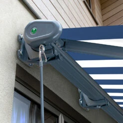 5.0m Full Cassette Electric Blue And White Awning (Charcoal Cassette) 10 5.0m Full Cassette Electric Blue And White Awning (Charcoal Cassette) -Primrose Awnings Full 20Casette Black blue and white sml 3 749109f5 e00b 4ee7 8b8f 8a6abedd5bed