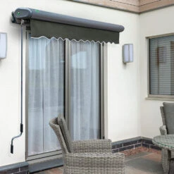 5.0m Full Cassette Electric Charcoal Awning (Charcoal Cassette) 11 5.0m Full Cassette Electric Charcoal Awning (Charcoal Cassette) -Primrose Awnings Full 20Casette black awn charcoal 5 a324433d cde7 4576 bb3d 4caf7ed3c39e