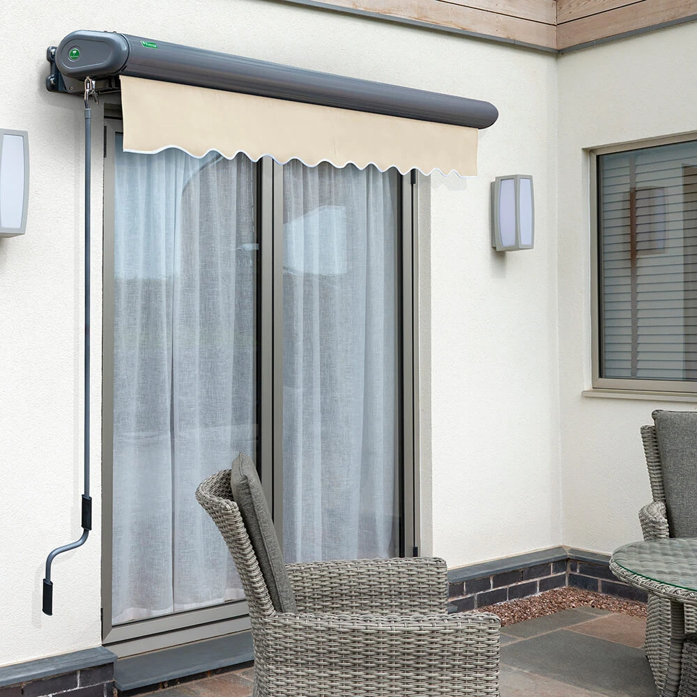 5.0m Full Cassette Electric Ivory Awning (Charcoal Cassette) 6 5.0m Full Cassette Electric Ivory Awning (Charcoal Cassette) - Image 6