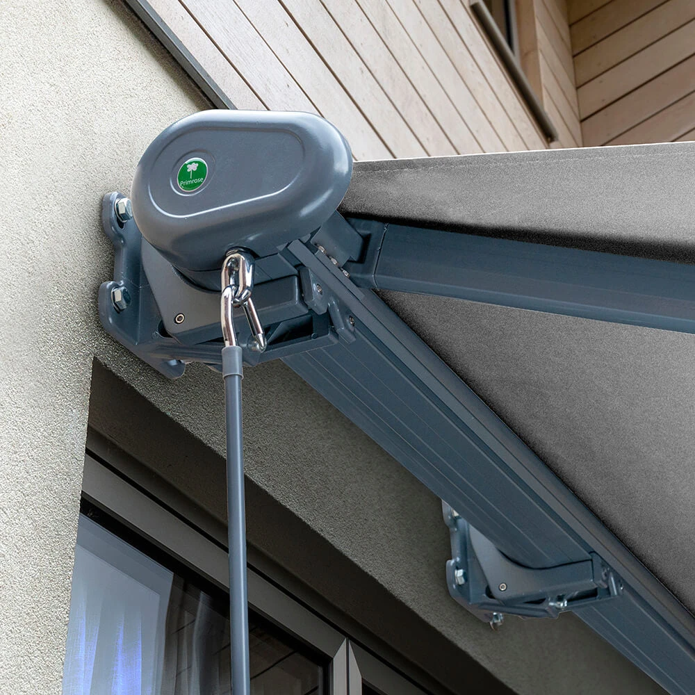 3.5m Full Cassette Manual Silver Awning (Charcoal Cassette) 5 3.5m Full Cassette Manual Silver Awning (Charcoal Cassette) - Image 5