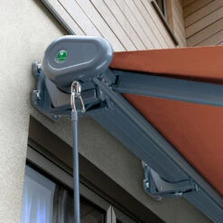 4.0m Full Cassette Electric Terracotta Awning (Charcoal Cassette) -Primrose Awnings Full 20Casette black terracotta 3 47e7bbf6 bb44 4eab a46b 89ba963b7e00