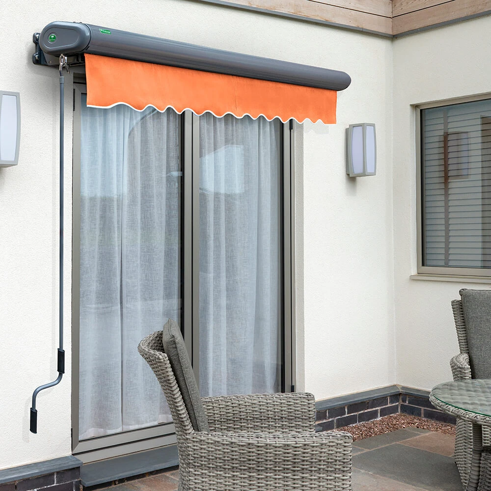 5.0m Full Cassette Electric Terracotta Awning (Charcoal Cassette) 6 5.0m Full Cassette Electric Terracotta Awning (Charcoal Cassette) - Image 6
