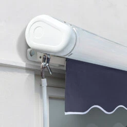 2.0m Full Cassette Electric Awning, Dark Blue -Primrose Awnings Full 20Cassette 20White dark blue 4 ae6d1120 4f4f 46b3 8b49 003b7cb188c8