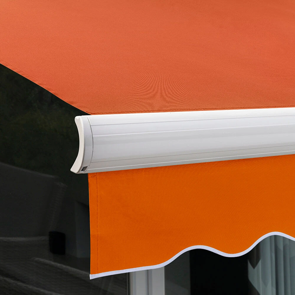 5.0m Full Cassette Manual Awning, Terracotta Polyester 4 5.0m Full Cassette Manual Awning, Terracotta Polyester - Image 4