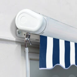 5.0m Full Cassette Manual Awning, Blue And White Stripe 10 5.0m Full Cassette Manual Awning, Blue And White Stripe -Primrose Awnings Full 20Cassette blue and white 4 a11f48da 485a 488b b163 7c89fc2772e3