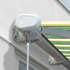2.5m Full Cassette Electric Awning, Green Stripe Acrylic 9 2.5m Full Cassette Electric Awning, Green Stripe Acrylic -Primrose Awnings Full 20Cassette swatch 3 d7deef6b 34fc 40d6 aa21 e570695423e5