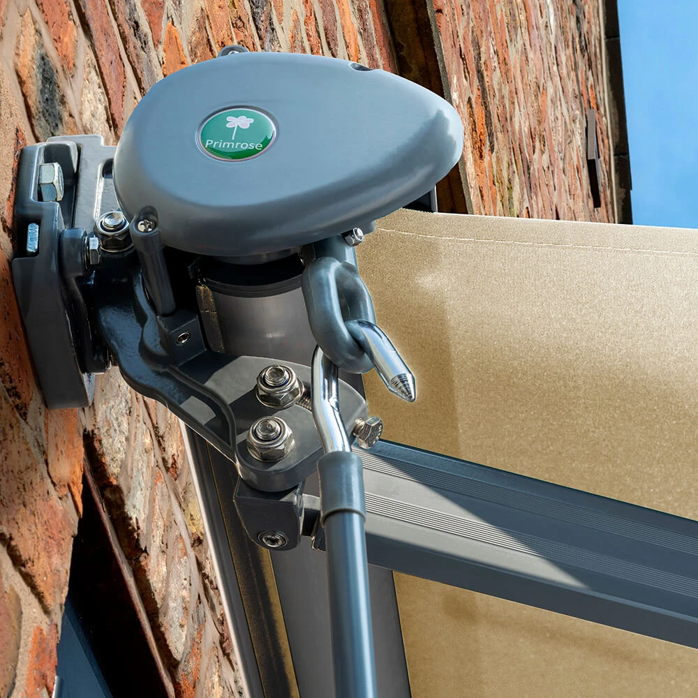 3.5m Half Cassette Electric Ivory Awning (Charcoal Cassette) 4 3.5m Half Cassette Electric Ivory Awning (Charcoal Cassette) - Image 4