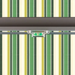 3m Half Cassette Electric Green Stripe Awning (Charcoal Cassette) 10 3m Half Cassette Electric Green Stripe Awning (Charcoal Cassette) -Primrose Awnings Half 20Casette 20Black swatch 2 1e1ec91d 9263 4255 b89c 329d7af40af0