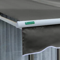 2.5m Half Cassette Electric Awning, Charcoal 11 2.5m Half Cassette Electric Awning, Charcoal -Primrose Awnings Half 20Casette 20White Charcoal 4 fc967f2a e8f4 431d 8905 60566dedf026