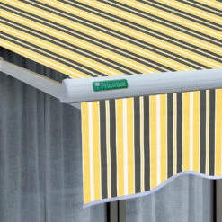 4.5m Half Cassette Electric Awning, Yellow And Grey Stripe 11 4.5m Half Cassette Electric Awning, Yellow And Grey Stripe -Primrose Awnings Half 20Casette 20White Yellow 20and 20Grey 4 52475016 4005 4a40 beb4 85be7ae3c6f7