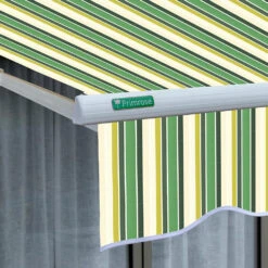 3.0m Half Cassette Manual Awning, Green Stripe Acrylic 12 3.0m Half Cassette Manual Awning, Green Stripe Acrylic -Primrose Awnings Half 20Casette 20White swatch 4 bb2800ef 96ad 4280 97a9 0db8d3d1510d