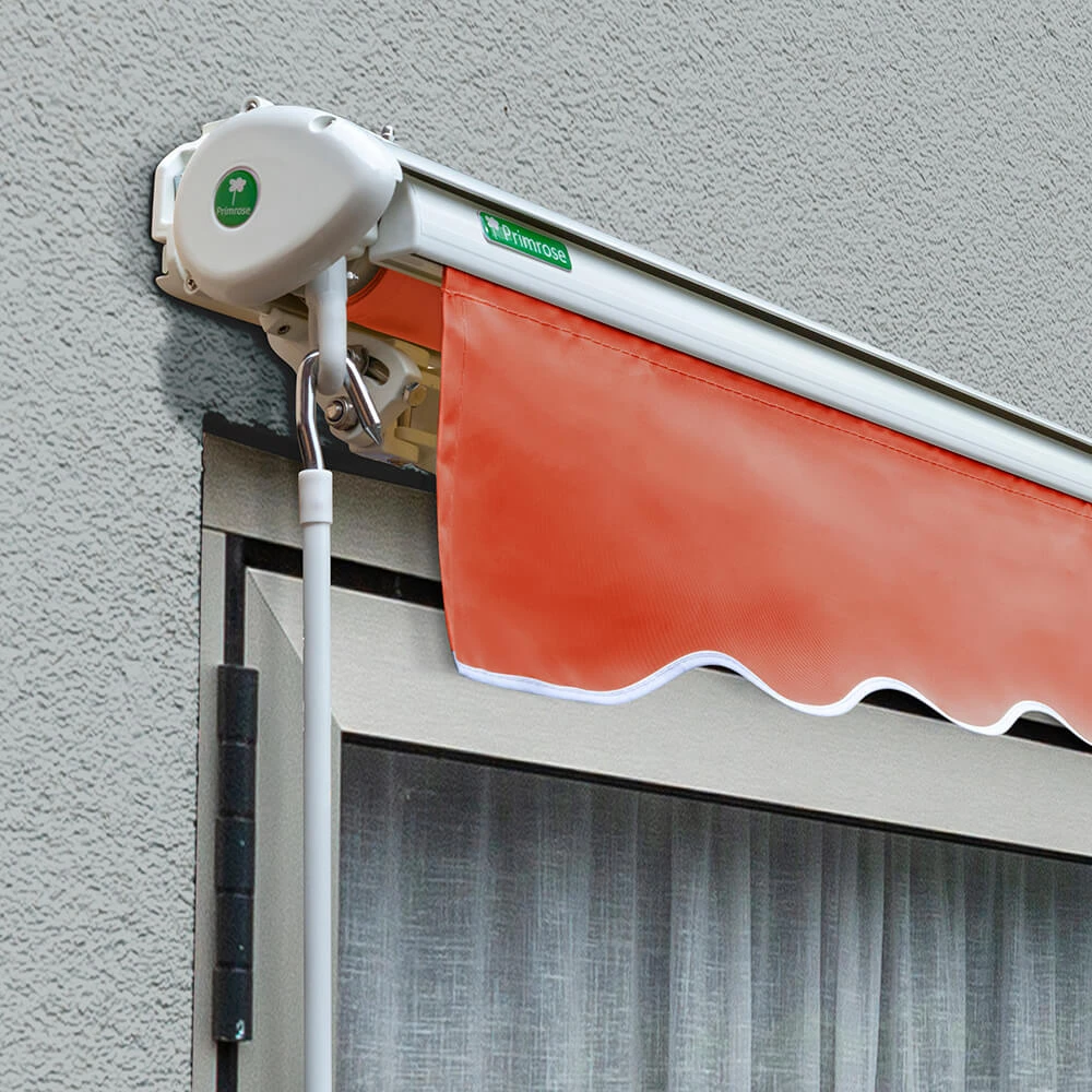 2.0m Half Cassette Electric Awning, Terracotta 2 2.0m Half Cassette Electric Awning, Terracotta - Image 2