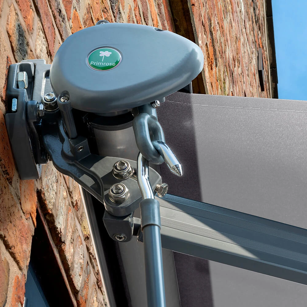 3.5m Half Cassette Electric Silver Awning (Charcoal Cassette) 4 3.5m Half Cassette Electric Silver Awning (Charcoal Cassette) - Image 4