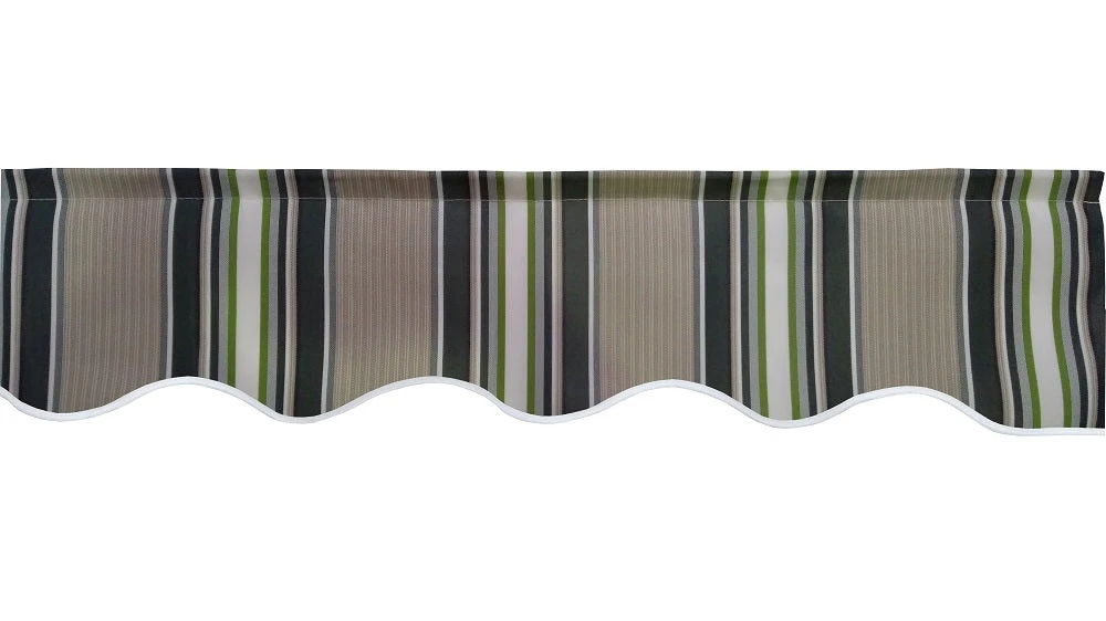 2.5m Multi Stripe Valance - Wavy 1 2.5m Multi Stripe Valance - Wavy