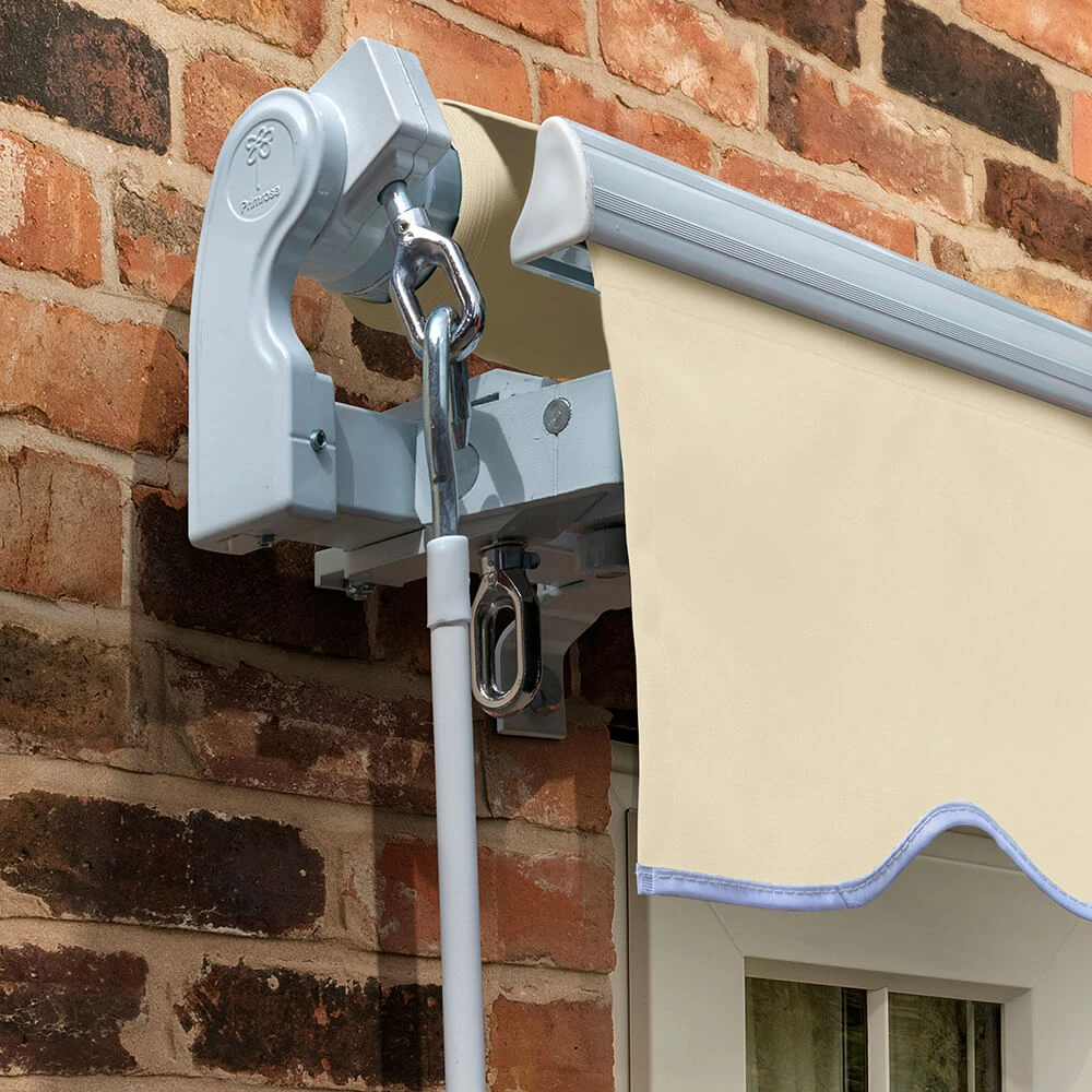 4.0m Standard Manual Awning, Ivory 2 4.0m Standard Manual Awning, Ivory - Image 2