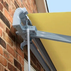 4.0m Standard Manual Awning, Lemon Yellow -Primrose Awnings Standard lemon yellow colour 4 23f224d8 a465 49e8 abd6 256d3597d00d