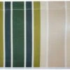 2.0m Green Stripe Valance - Straight