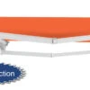 3m Half Cassette Electric Awning, Terracotta (4.0m Projection)