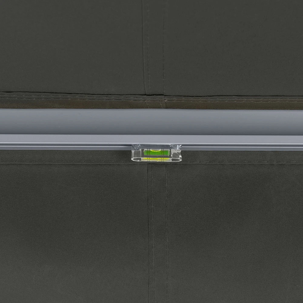 3.5m Budget Manual Charcoal Awning (Charcoal Cassette) 7 3.5m Budget Manual Charcoal Awning (Charcoal Cassette) - Image 7