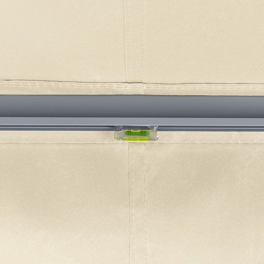 2.5m Budget Manual Ivory Awning (Charcoal Cassette) 6 2.5m Budget Manual Ivory Awning (Charcoal Cassette) - Image 6