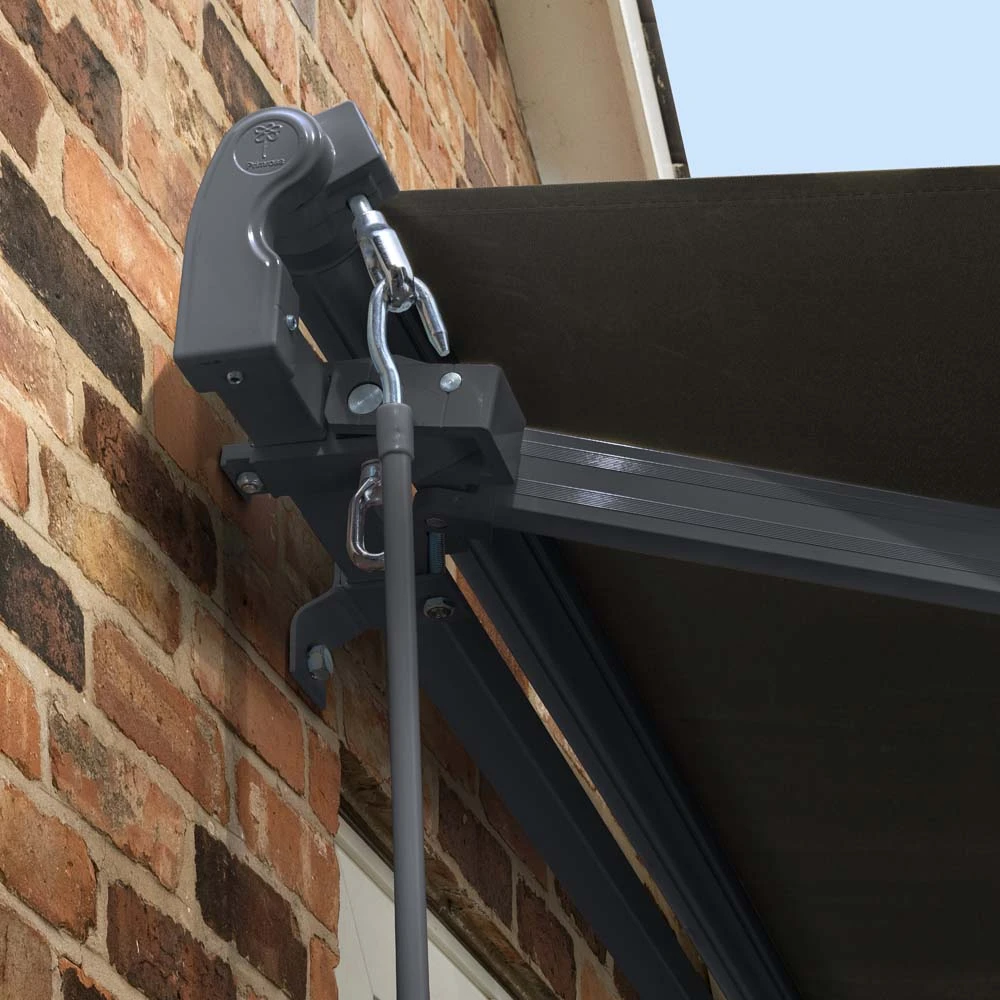4m Standard Manual Charcoal Awning (Charcoal Cassette) 6 4m Standard Manual Charcoal Awning (Charcoal Cassette) - Image 6