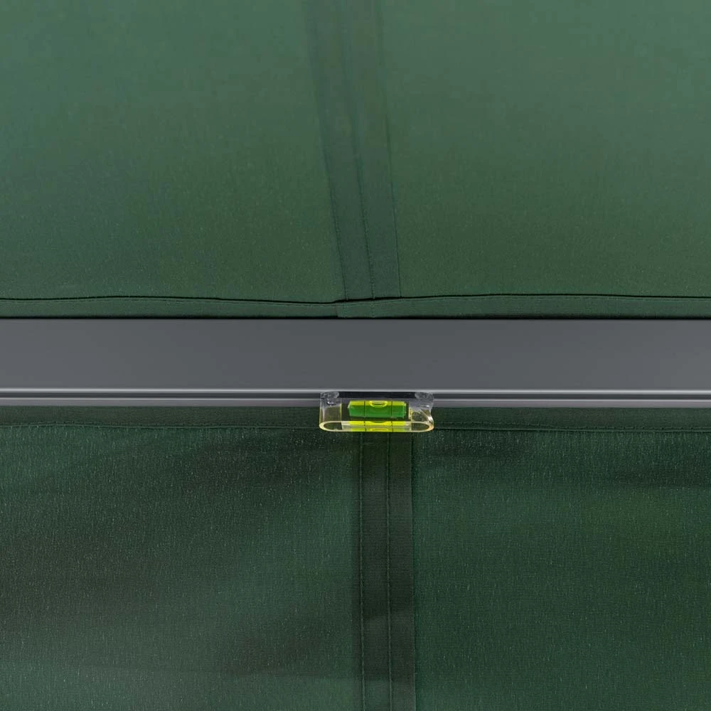 2.5m Standard Manual Plain Green Awning (Charcoal Cassette) 7 2.5m Standard Manual Plain Green Awning (Charcoal Cassette) - Image 7