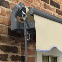 4m Standard Manual Ivory Awning (Charcoal Cassette) -Primrose Awnings awn standard charcoal ivory 5 8dfbf2e2 975f 4373 ba71 89d8a4f7735e