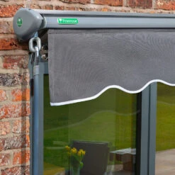 3m Half Cassette Manual Charcoal Awning (Charcoal Cassette) -Primrose Awnings awning half cassette black 5 4a0051ec 016c 49d9 b7f2 a1f1055bc37b