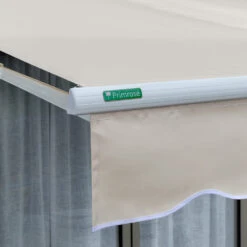 4.5m Half Cassette Electric Awning, Ivory 11 4.5m Half Cassette Electric Awning, Ivory -Primrose Awnings awning half cassette white 4 57ed0ece 9f09 4733 9c56 51502d1f7638