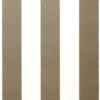 Mocha Brown And White Stripe Polyester Cover For 4m X 3m Awning Includes Valance