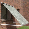 2.5m Half Cassette Drop Arm Awning, Multi Stripe