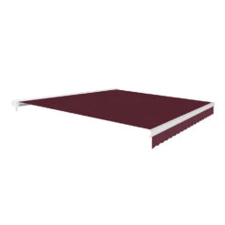 3.0m Full Cassette Manual Awning, Burgundy -Primrose Awnings full cassette manual burgundy 2 2