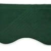 4.5m Plain Green Valance - Wavy