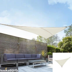 Sail Shade | Standard Water Resistant | Ivory 18 Sail Shade | Standard Water Resistant | Ivory -Primrose Awnings ol0132lrat