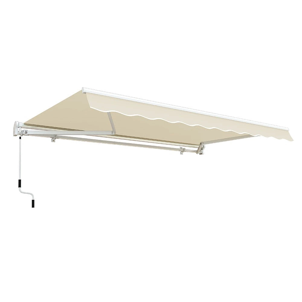 2.5m Budget Manual Awning, Sand 3 2.5m Budget Manual Awning, Sand - Image 3