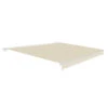 4.0m Half Cassette Electric Awning, Sand