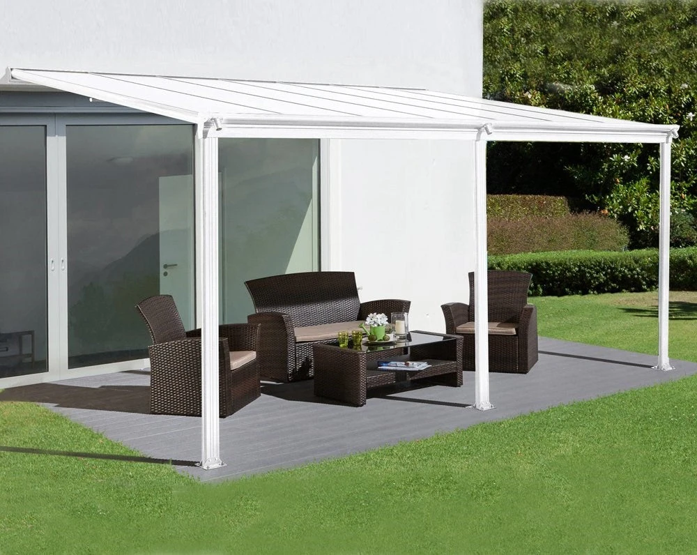 16ft X 10ft White Veranda Garden Canopy - Primrose™ 3 16ft X 10ft White Veranda Garden Canopy - Primrose™ - Image 3