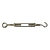 Galvanised Steel Turnbuckle (Hook/Eye Ends) - Sail Shade Fitting Accessories