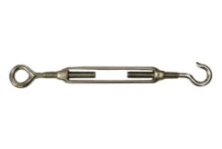 Galvanised Steel Turnbuckle (Hook/Eye Ends) - Sail Shade Fitting Accessories -Primrose Awnings pr0000007354 card3 lg